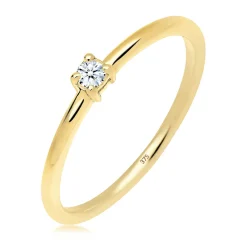 Elli "Verlobungsring | Diamant ( , 0,06 ct )< Ringe|Echtgold