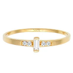 Elli "Verlobungsring | Diamant ( Weiß, 0,02 ct )< Ringe|Echtgold