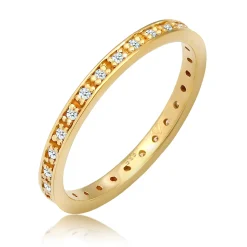 Elli "Verlobungsring | Diamant ( Weiß, 0,14 ct )< Ringe|Echtgold
