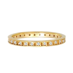 Elli "Verlobungsring | Diamant ( Weiß, 0,14 ct )< Ringe|Echtgold