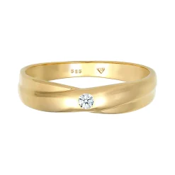 Elli "Verlobungsring | Diamant ( Weiß, 0,03 ct )< Ringe|Echtgold