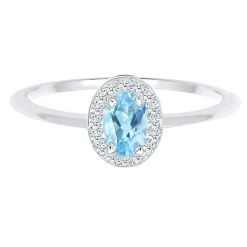 Elli "Verlobungsring | Diamant ( Weiß, 0,08 ct )< Ringe|Silber