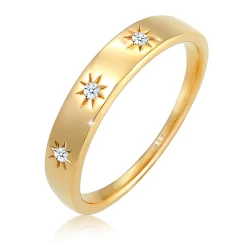 Elli "Verlobungsring | Diamant ( Weiß, 0,045 ct )< Ringe|Echtgold