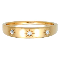 Elli "Verlobungsring | Diamant ( Weiß, 0,045 ct )< Ringe|Echtgold