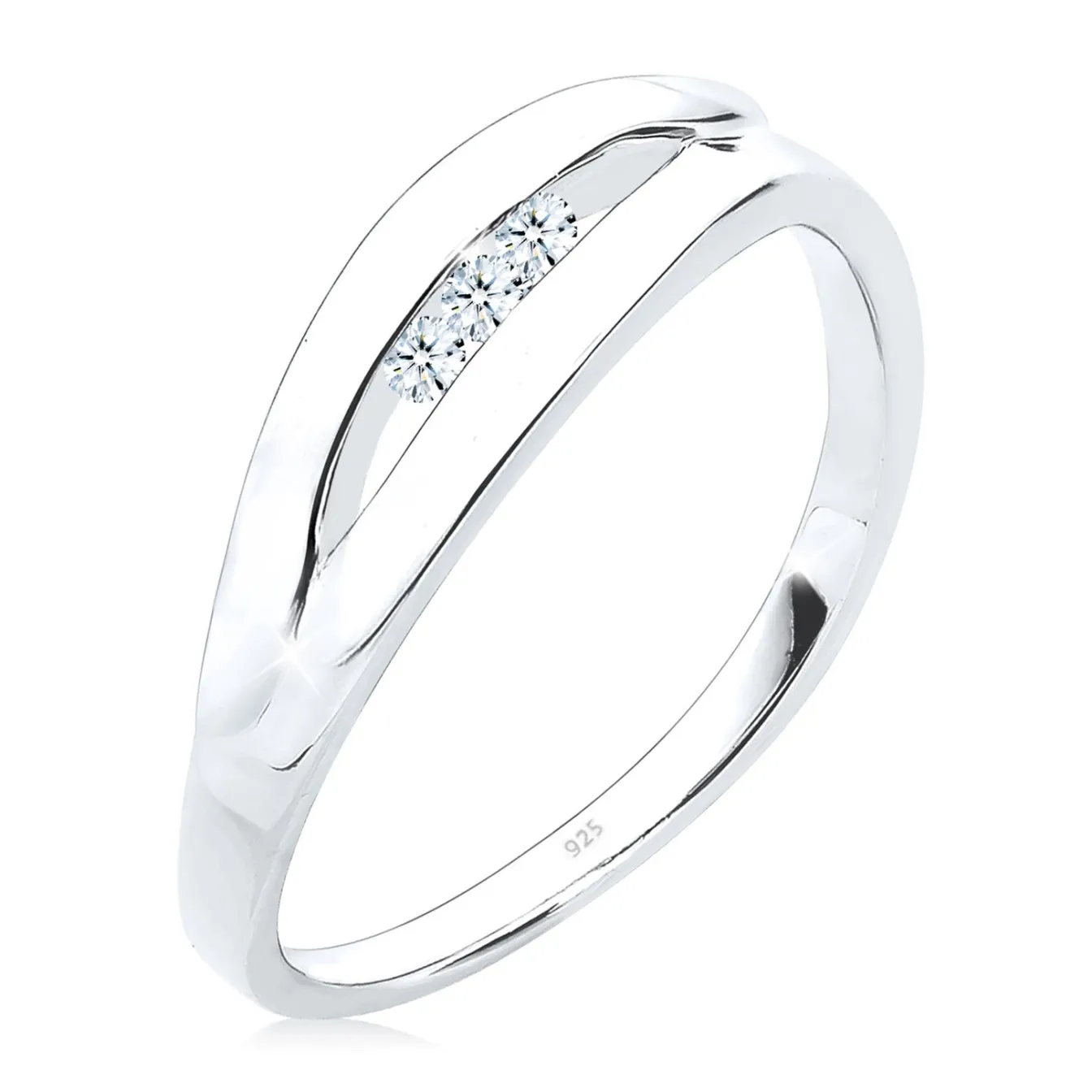 Elli "Verlobungsring | Diamant ( , 0,09 ct )< Ringe