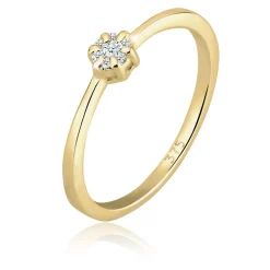 Elli "Verlobungsring | Diamant ( Weiß, 0,045 ct )< Ringe|Echtgold
