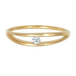 Elli "Verlobungsring | Diamant ( Weiß, 0,06 ct )< Symbol-schmuck|Ringe