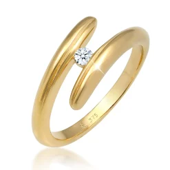 Elli "Verlobungsring | Diamant ( , 0,06 ct )< Echtgold