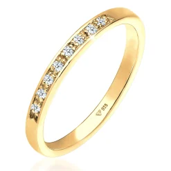 Elli "Verlobungsring | Diamant ( Weiß, 0,04 ct )< Roségold|Ringe