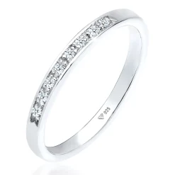 Elli "Verlobungsring | Diamant ( Weiß, 0,04 ct )< Roségold|Ringe