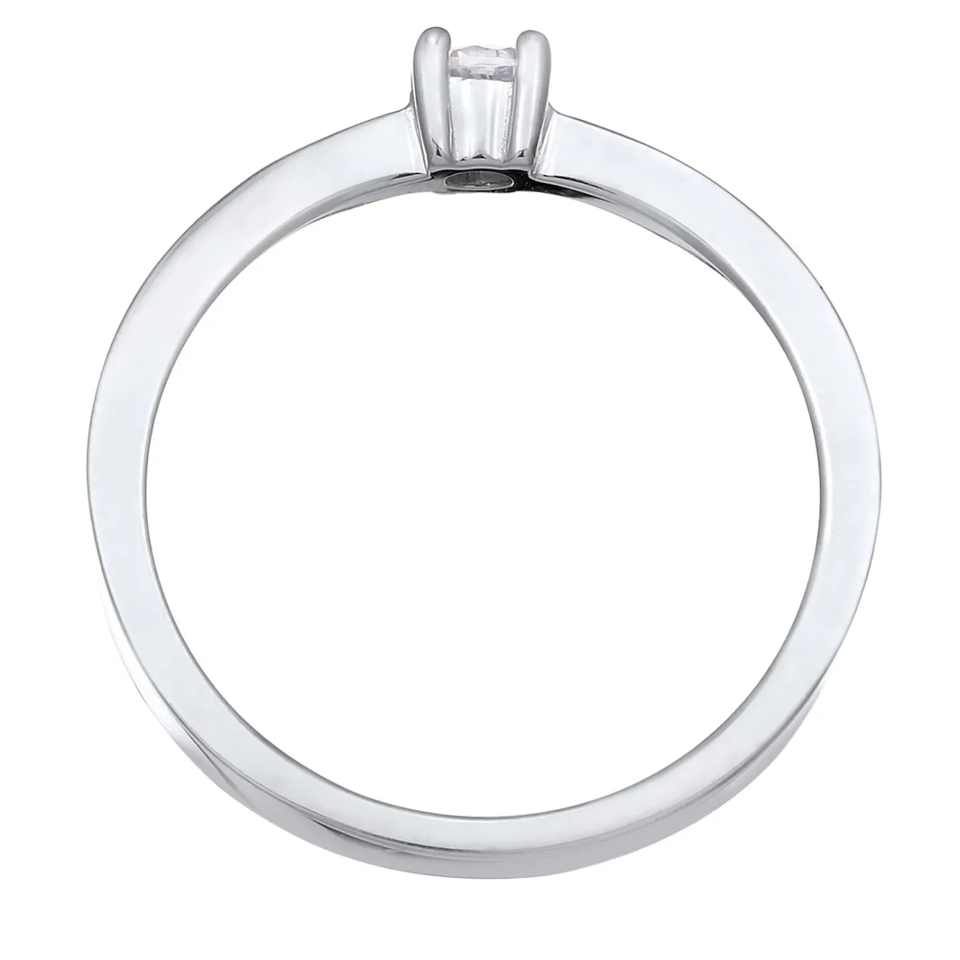 Elli "Verlobungsring | Laborgezüchteter Diamant (Weiß, 0.17 ct.)< Diamanten|Ringe