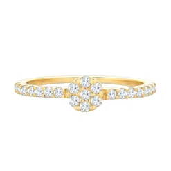 Elli "Verlobungsring | Topas ( Weiß )< Ringe|Edelsteine