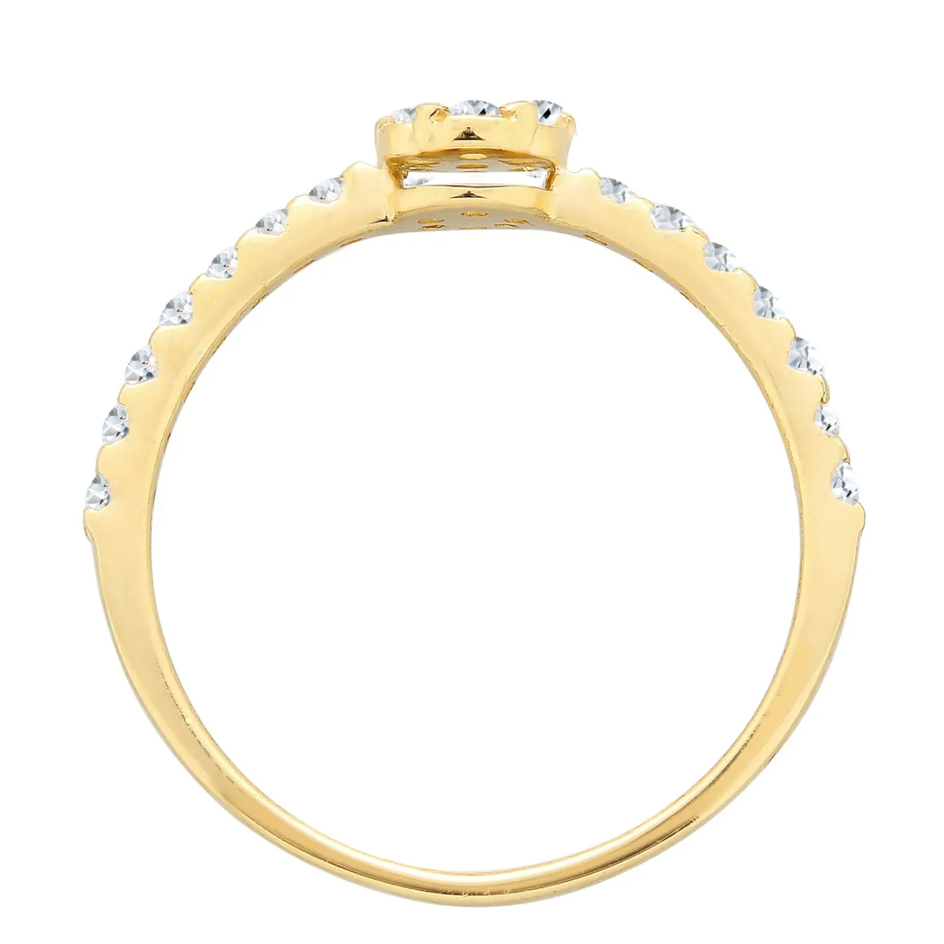 Elli "Verlobungsring | Topas ( Weiß )< Ringe|Edelsteine