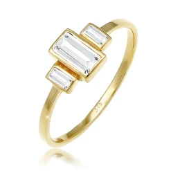 Elli "Verlobungsring | Topas ( Weiß )< Ringe|Echtgold