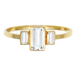 Elli "Verlobungsring | Topas ( Weiß )< Ringe|Echtgold