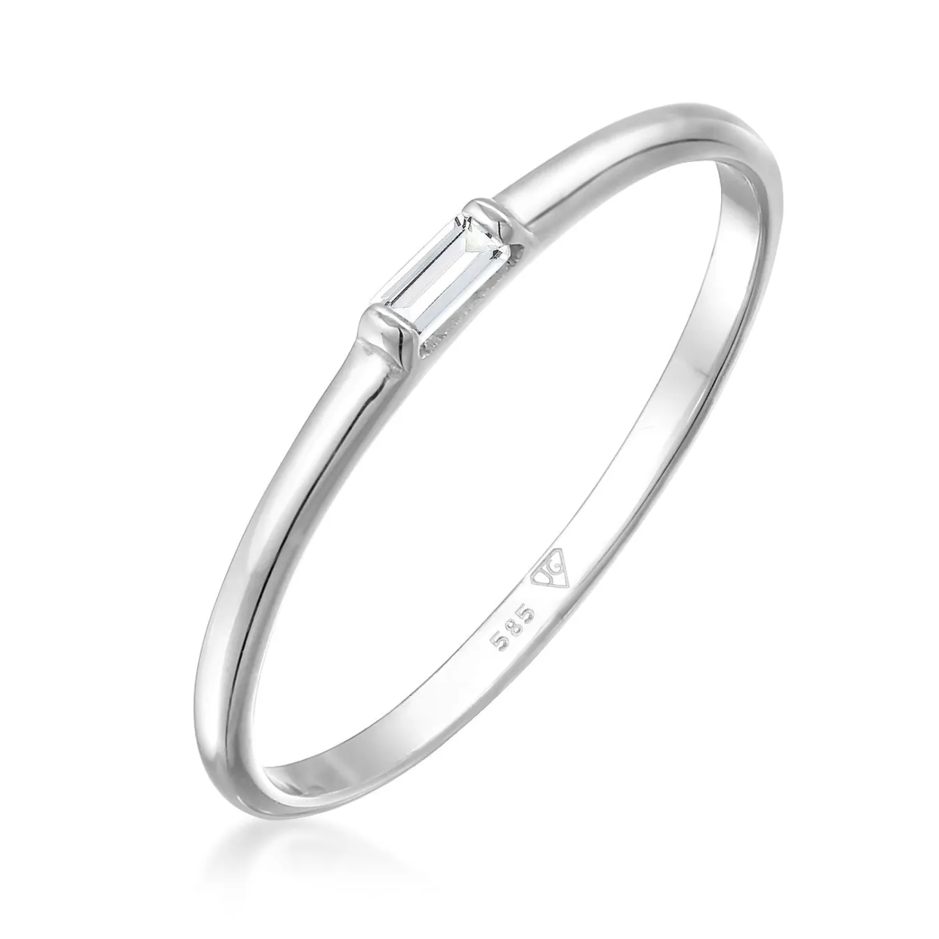 Elli "Verlobungsring | Topas ( )< Weissgold|Ringe