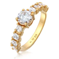 Elli "Verlobungsring | Zirkonia (Weiß)< Ringe|Silber