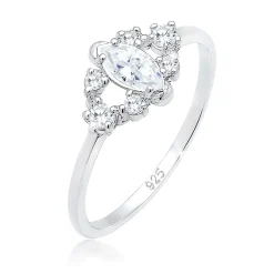 Elli "Verlobungsring | Zirkonia ( Weiß )< Roségold|Ringe