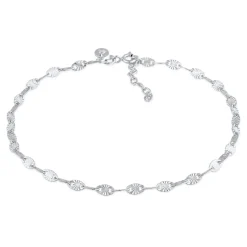 Elli "Vintage-Fußkettchen Geo< Fußschmuck|Vergoldet