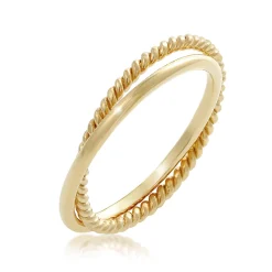 Elli "Wickelring< Roségold|Ringe