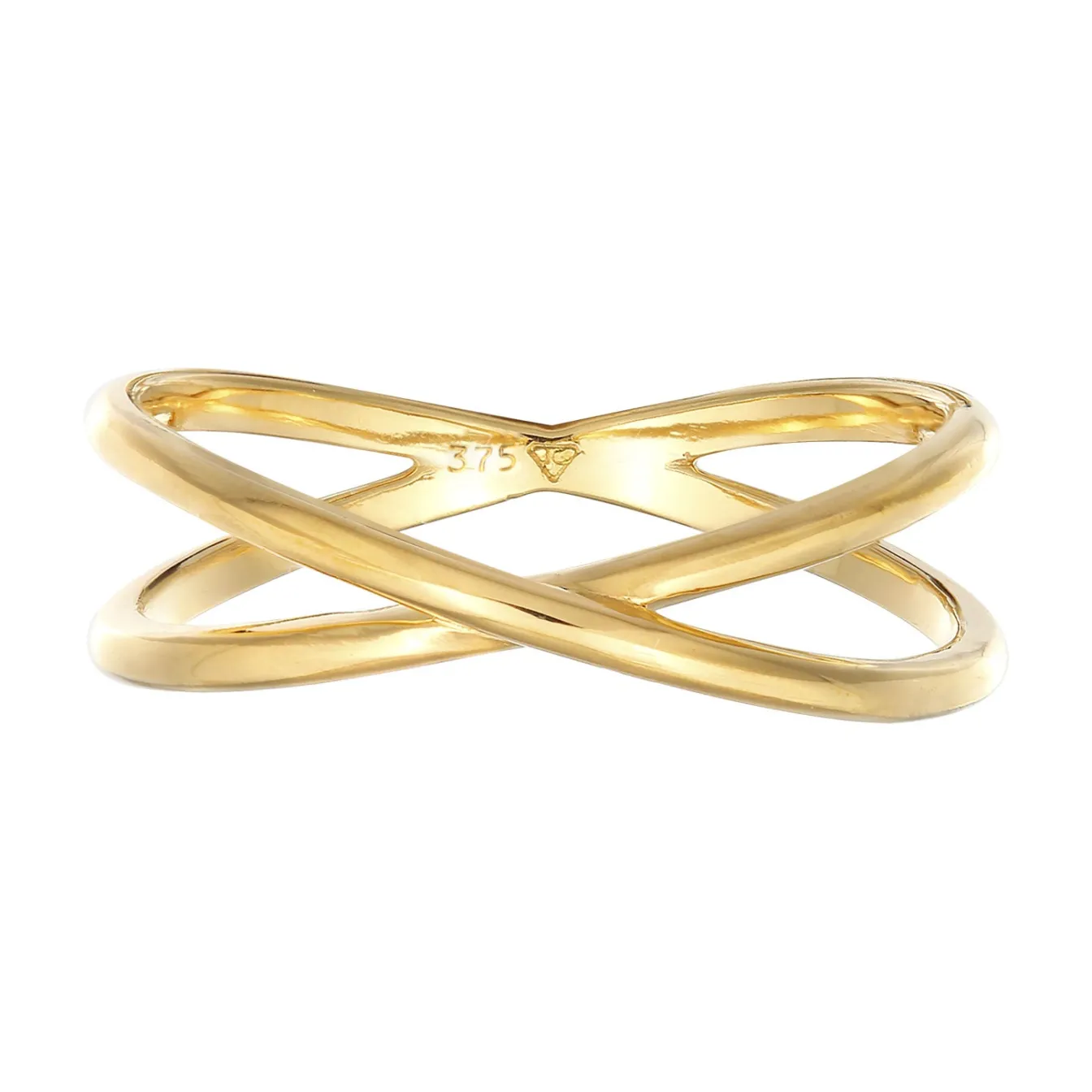 Elli "Wickelring Kreuz< Symbol-schmuck|Ringe