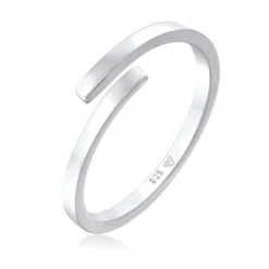 Elli "Wickelring Offen< Roségold|Ringe