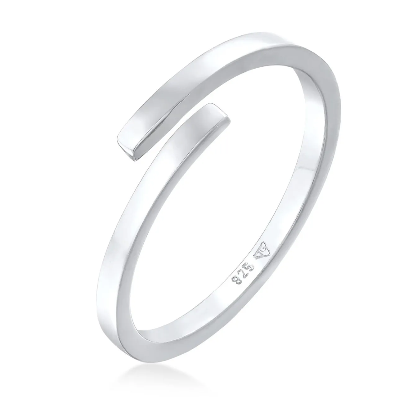 Elli "Wickelring Offen< Roségold|Ringe