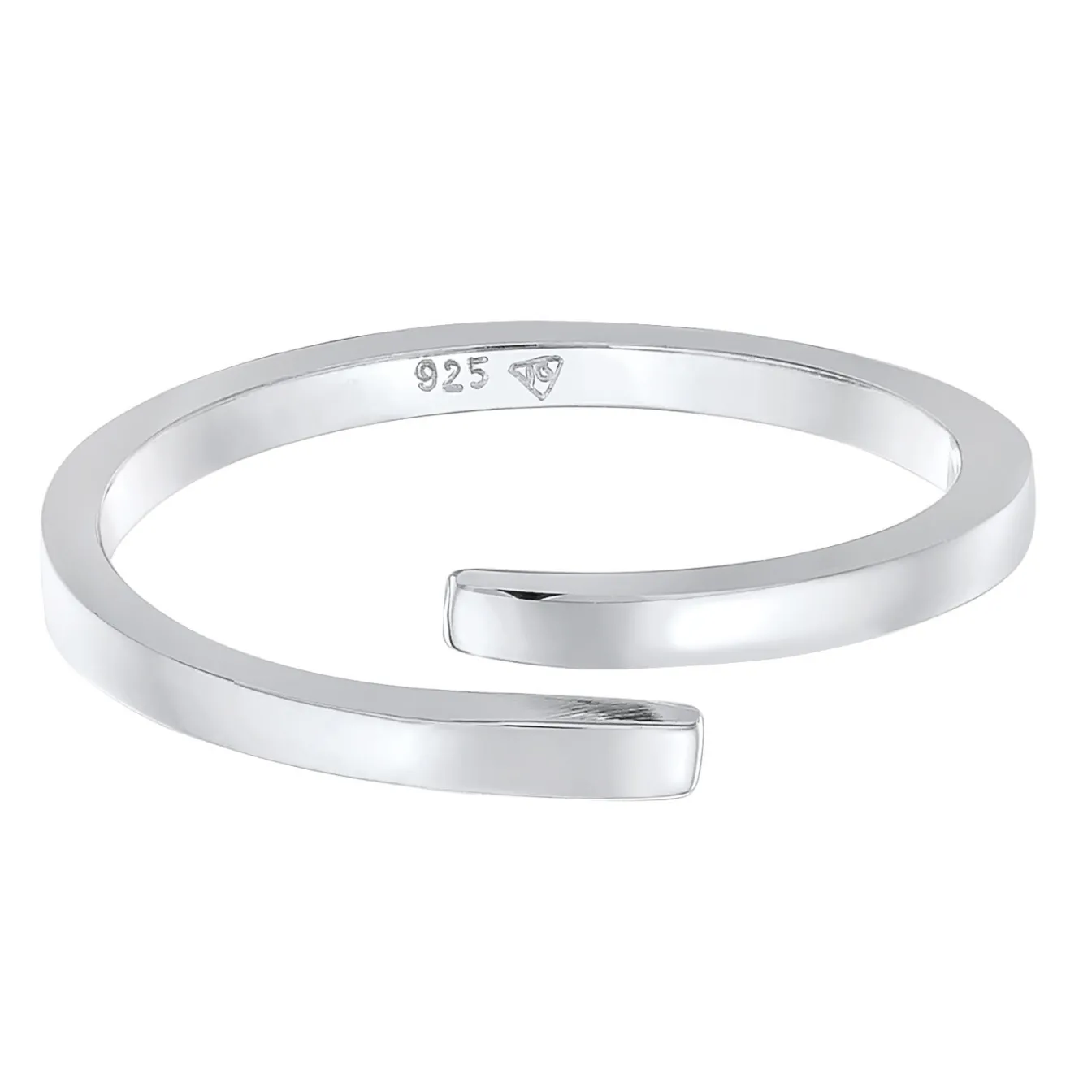 Elli "Wickelring Offen< Roségold|Ringe