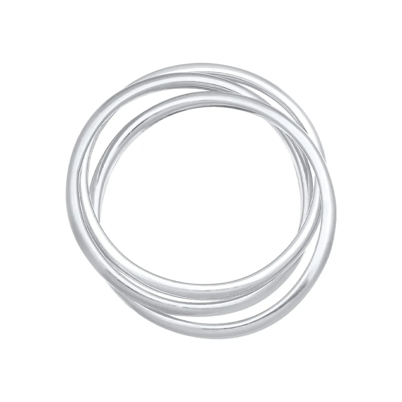 Elli "Wickelring Trio Fein< Ringe|Silber
