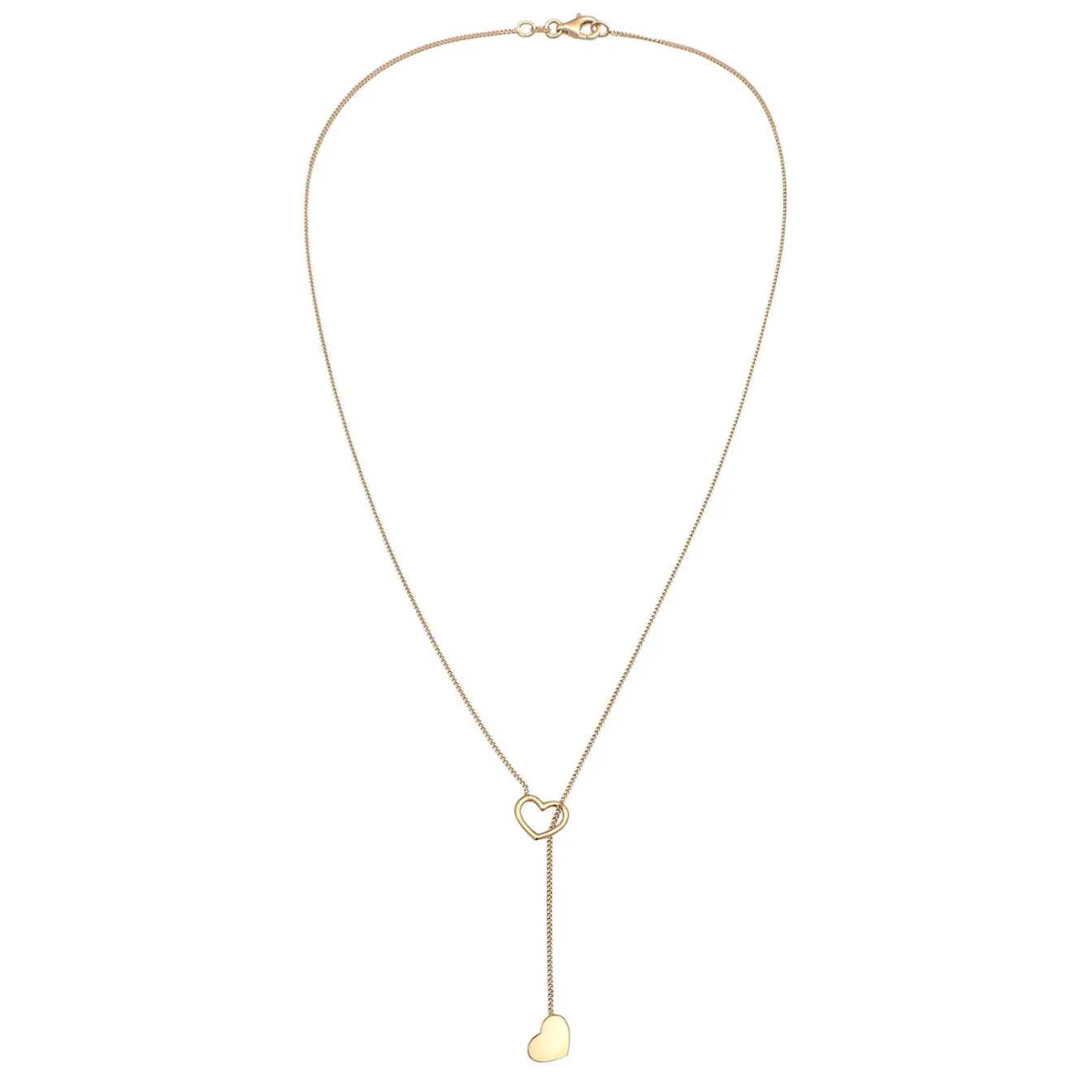 Elli "Y-Halskette Herzen< Symbol-schmuck|Herz-schmuck