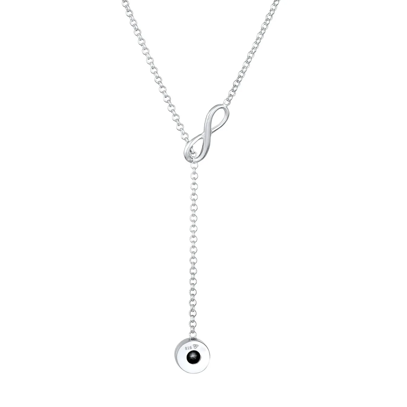 Elli "Y-Halskette Infinity | Kristall (Weiß)< Symbol-schmuck|Herz-schmuck
